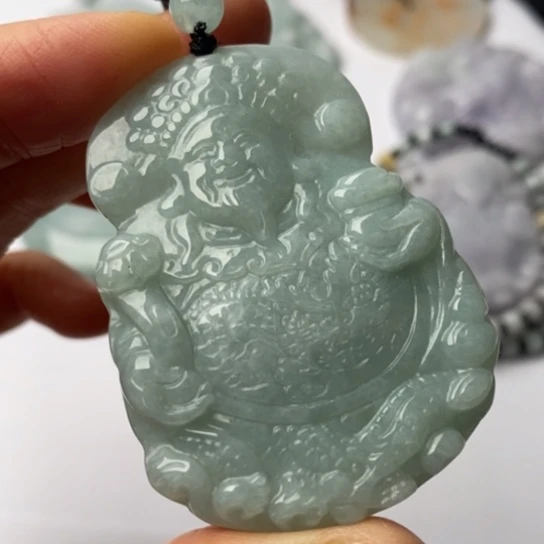 翡翠未镶嵌挂件翡翠