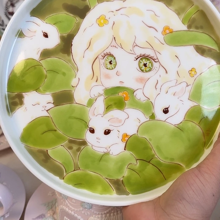 盘陶瓷材料及工艺美术