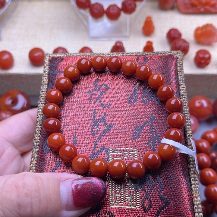 手串未镶嵌南红玛瑙卡8