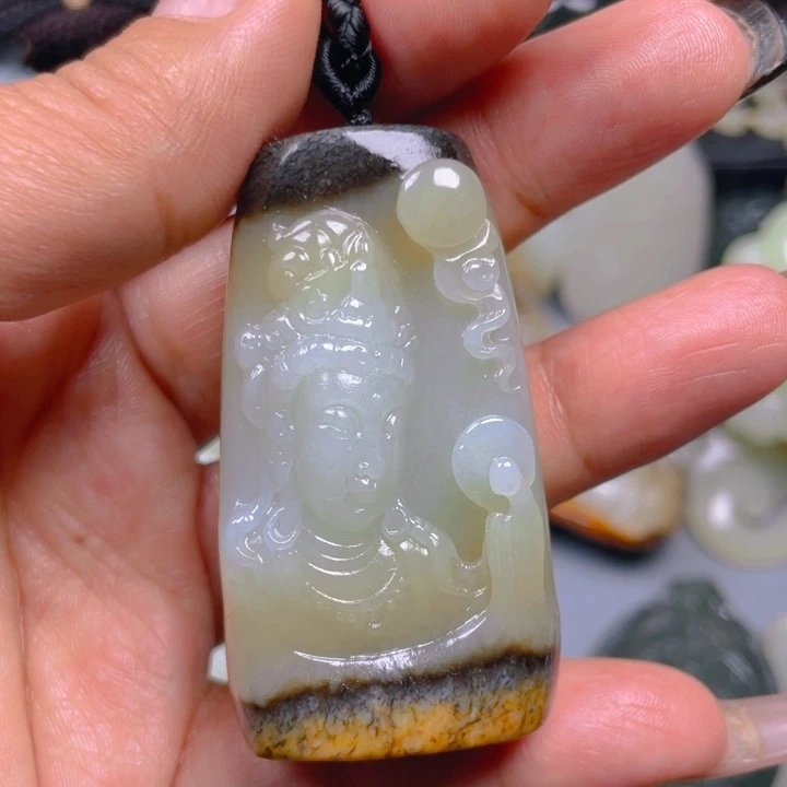 和田玉挂件未镶嵌