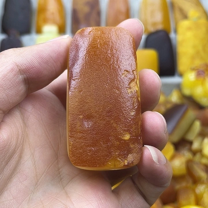 定制蜜蜡未镶嵌手把