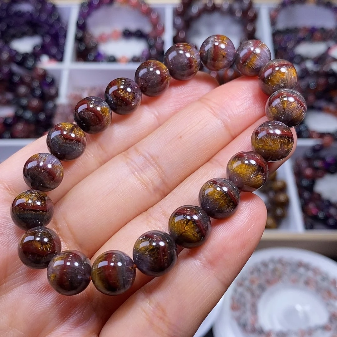 水晶手链未镶嵌极光金多多