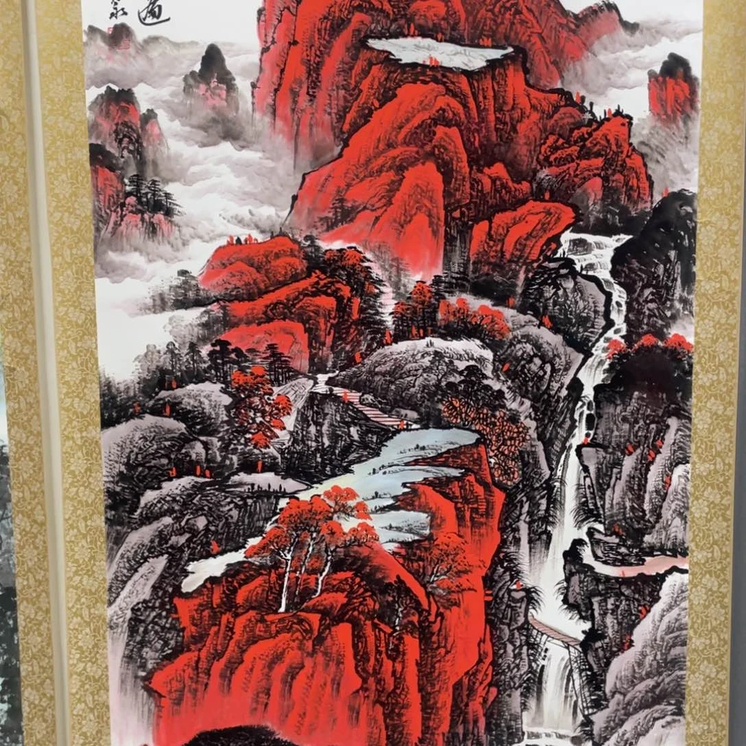 国画老师手笔手绘作品Y