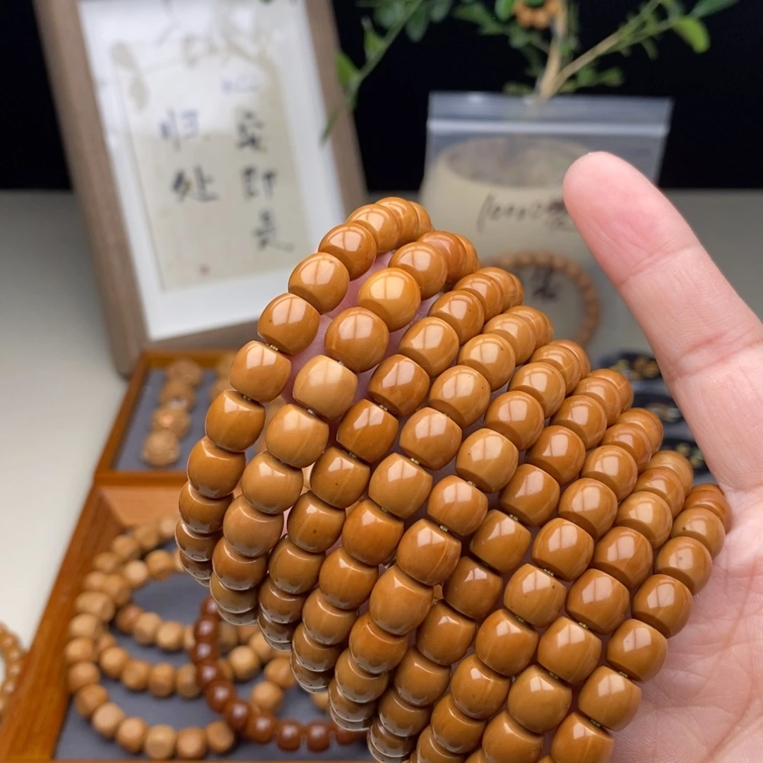 猴头核桃手串油黑款8+直切