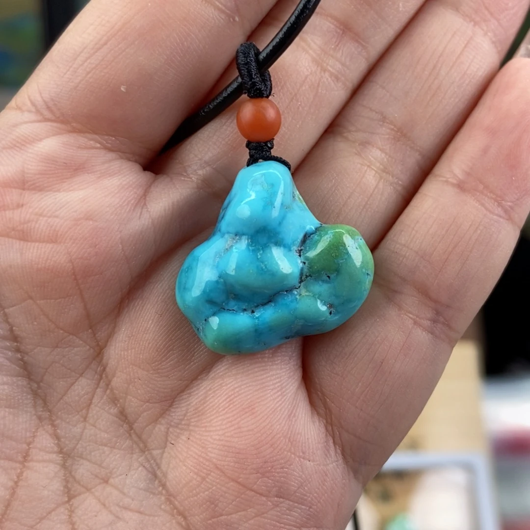 未镶嵌绿松石珠宝奇石