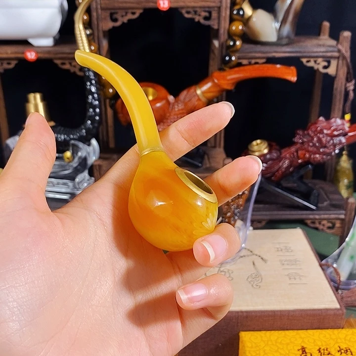 高端定制金丝楠烟嘴