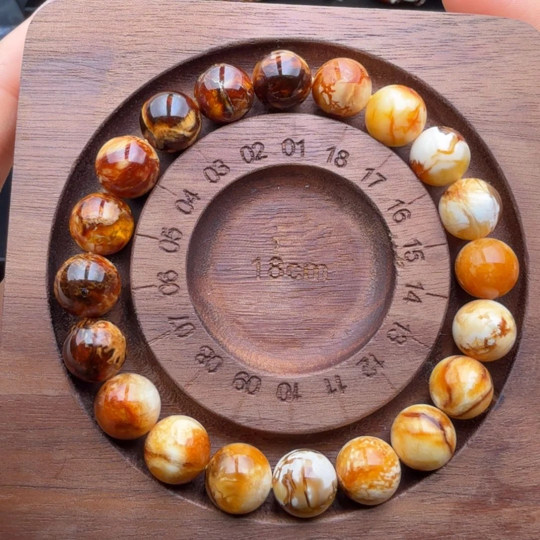 蜜蜡未镶嵌裸石蜜蜡手串11