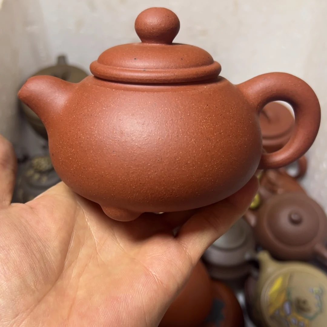 茶壶紫砂宜兴原矿紫砂壶300毫升容量