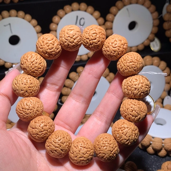 手串桃核老款大肌肉