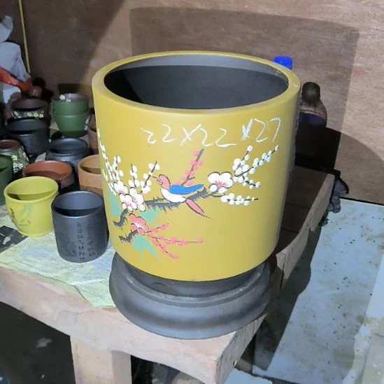 紫砂花盆紫砂紫砂