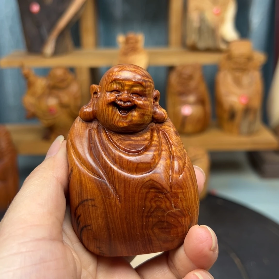 木用****9崖柏木摆件手把件