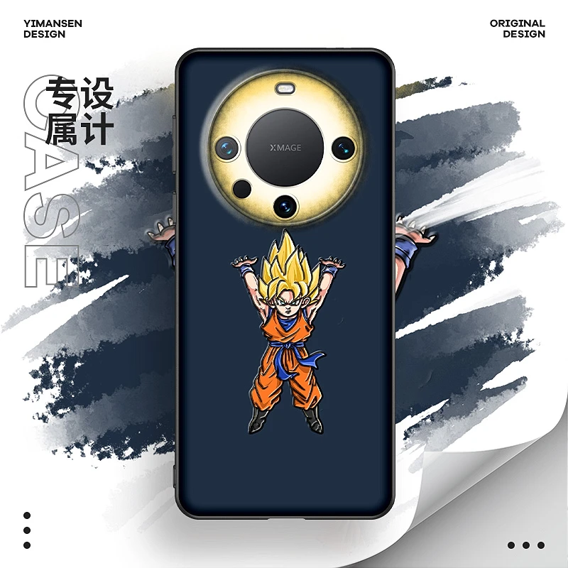 赛亚人悟空适用华为mate60pro手机壳新款mate70男生pro+卡