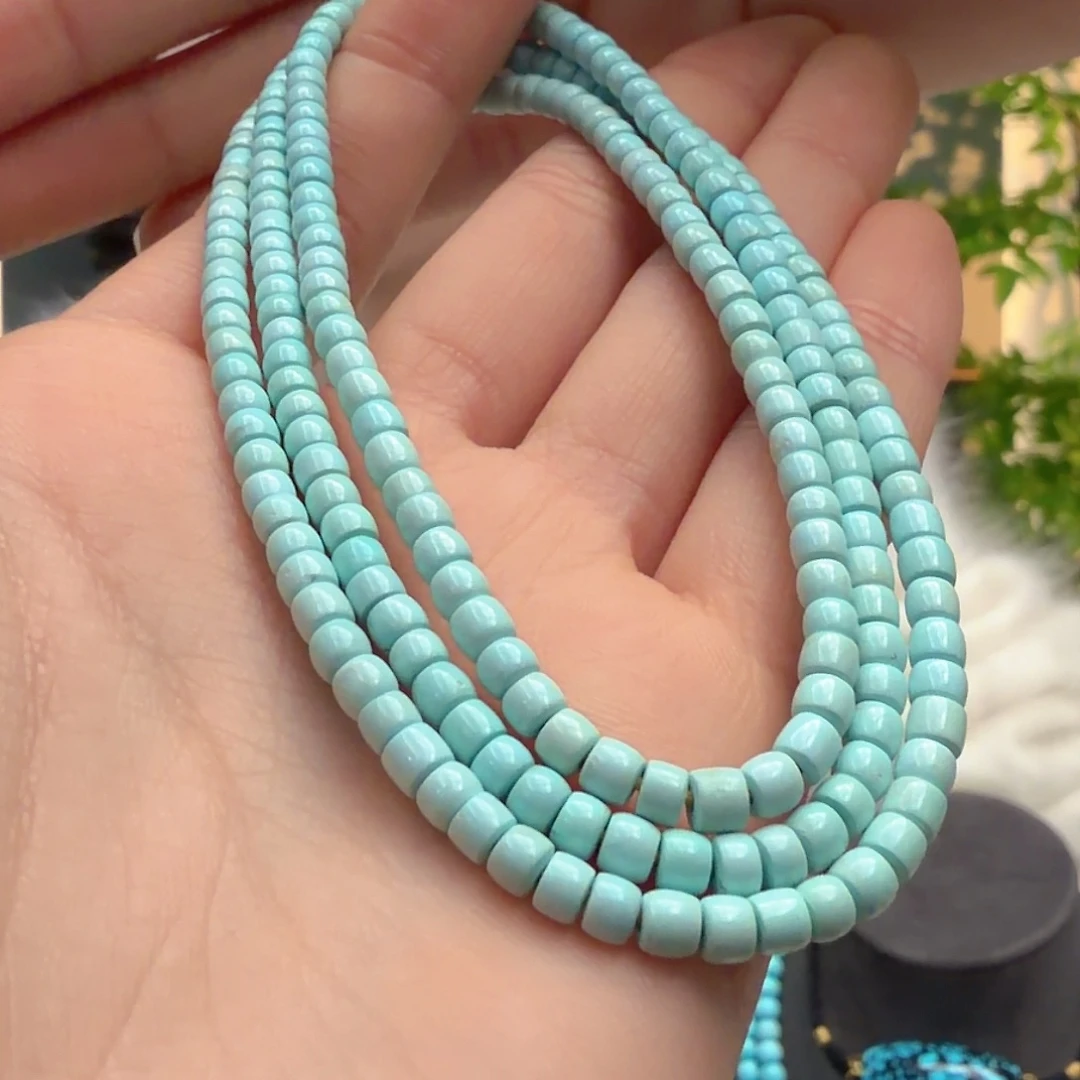 绿松石未镶嵌颈饰