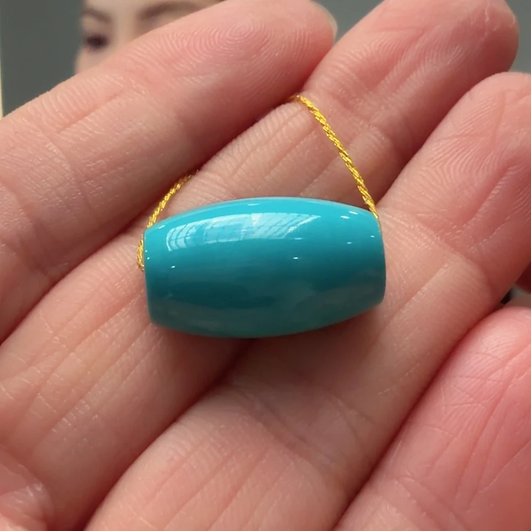 绿松石未镶嵌颈饰