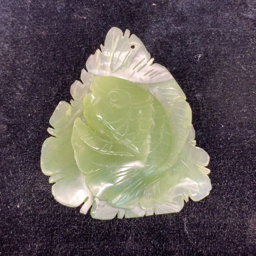 【闪购商品】未镶嵌蛇纹石玉摆件覆膜水****华