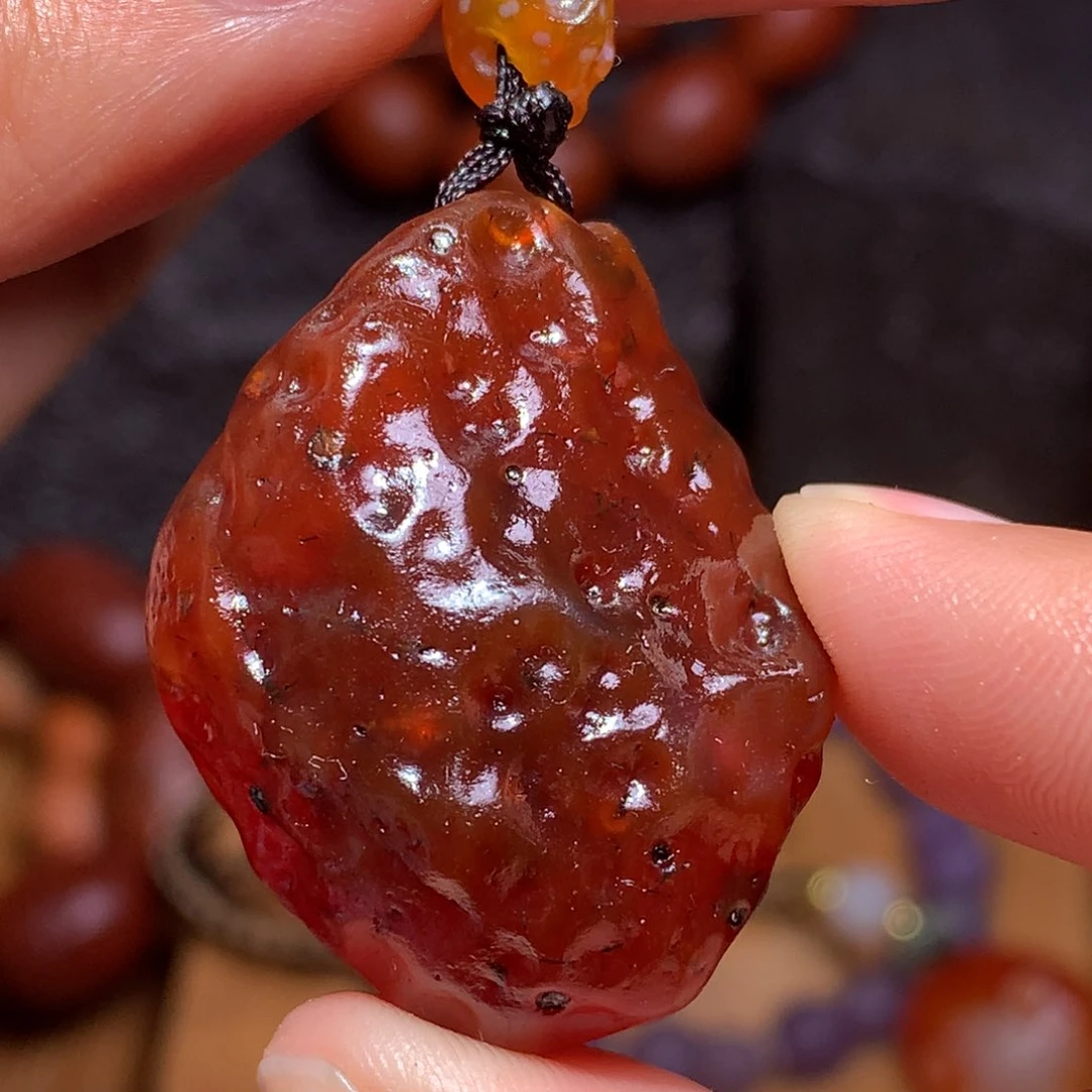 未镶嵌玛瑙/玉髓珠宝半成品