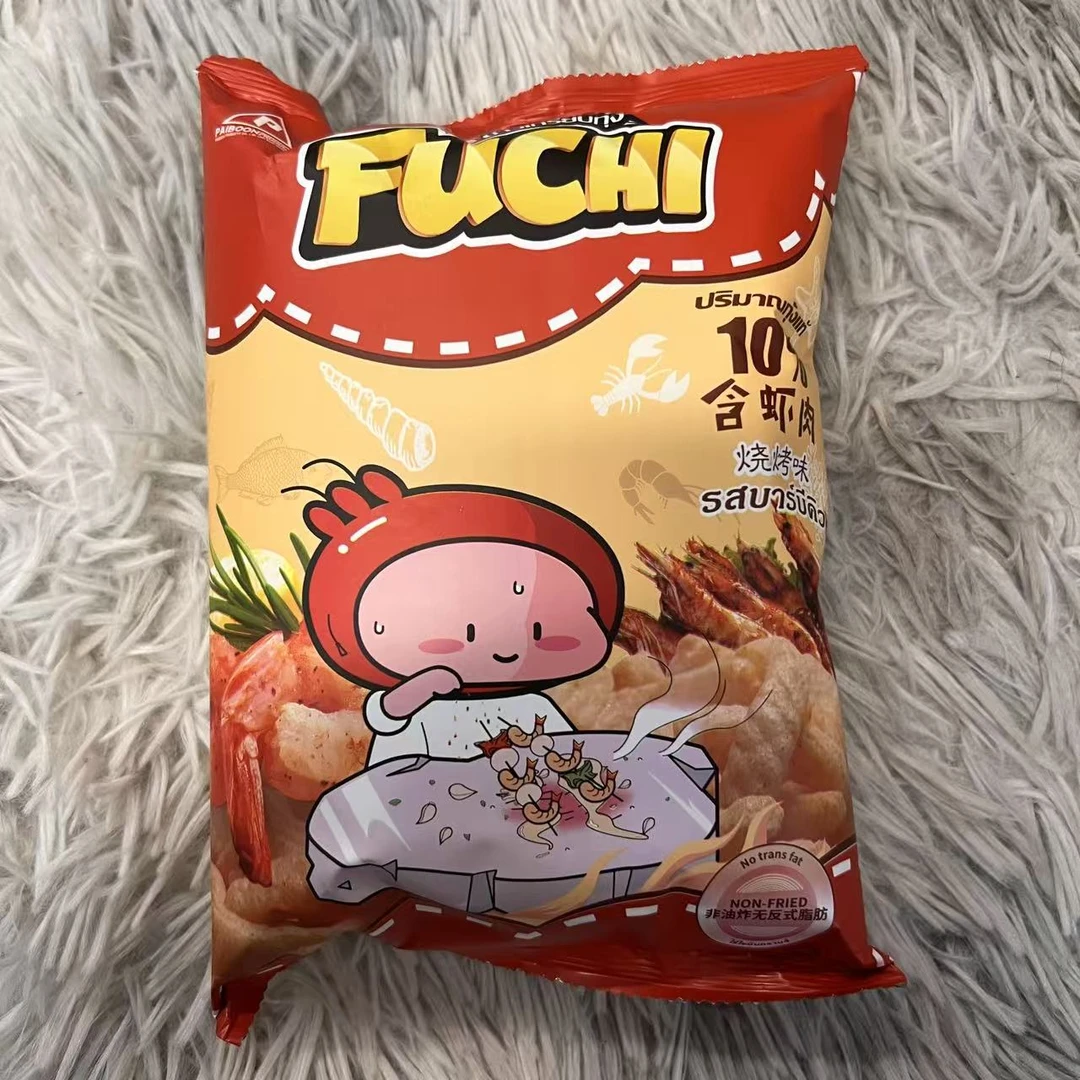 泰国进口富吃烧烤味虾条