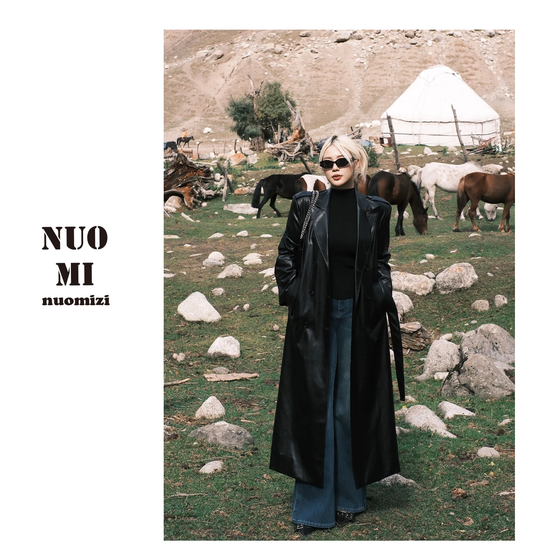 ZOZ糯米子[黑骑士]韩系外套秋季高级感时尚显瘦收腰慵懒气质外搭