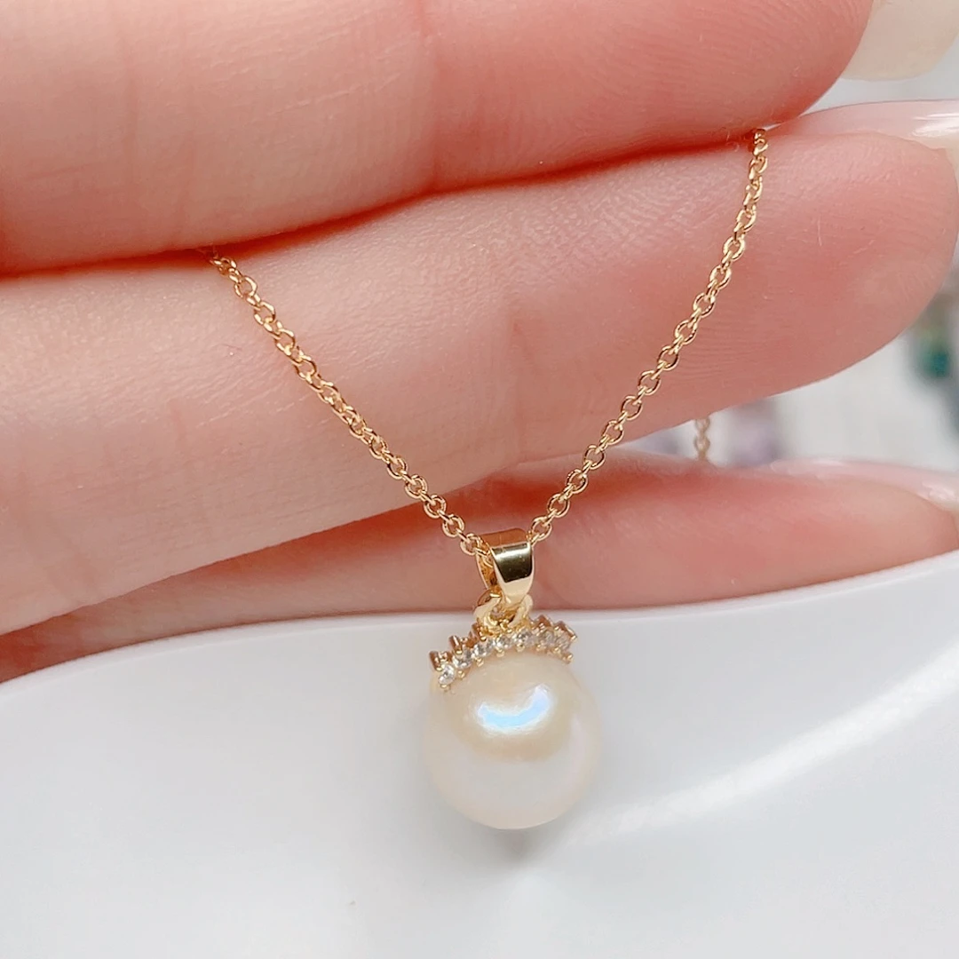 吊坠(赠链)合金淡水珍珠