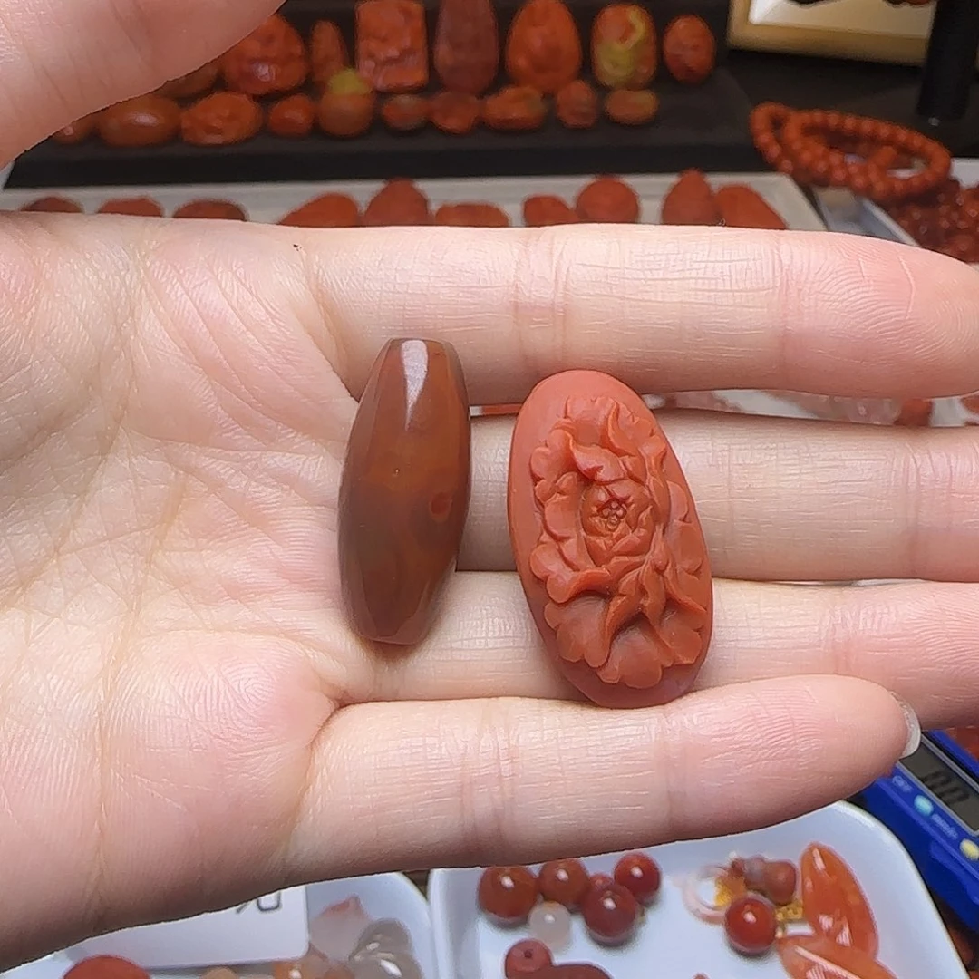 ****好南红玛瑙未镶嵌吊坠(不含链)