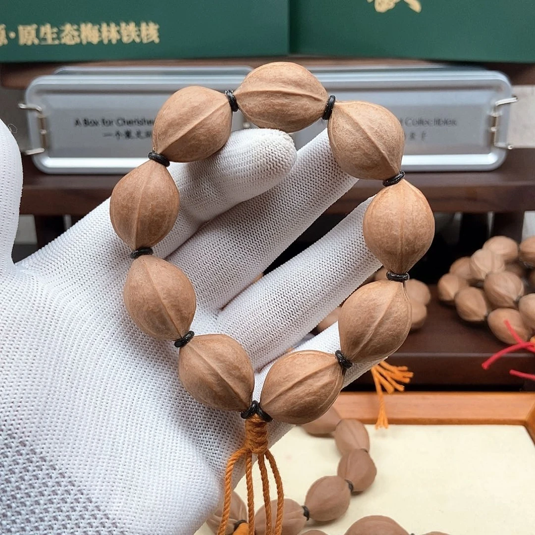 橄榄核手串1927三花短圆