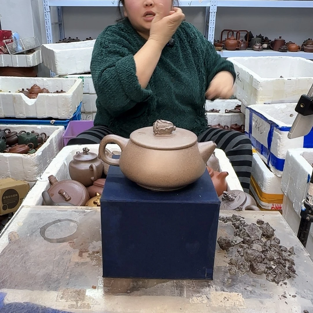 紫砂茶壶宜兴紫砂壶瑕疵处理