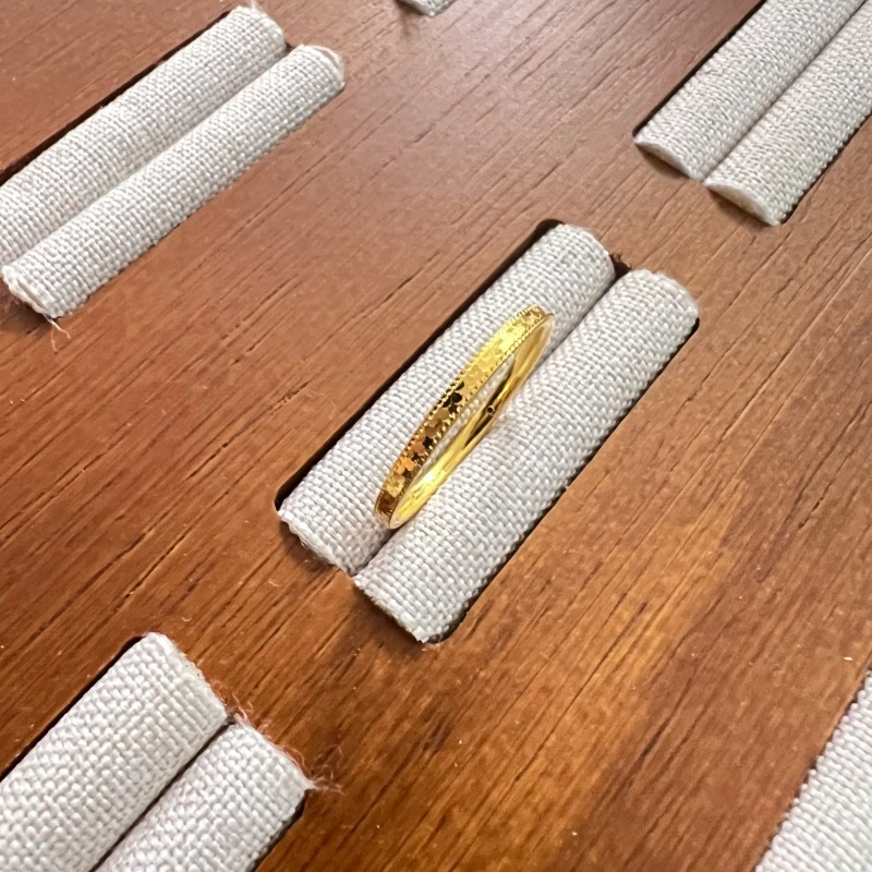 克重0.51 11号 龙鳞戒指 足金999