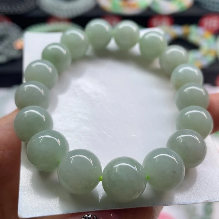 未镶嵌手链翡翠卡12福利有纹