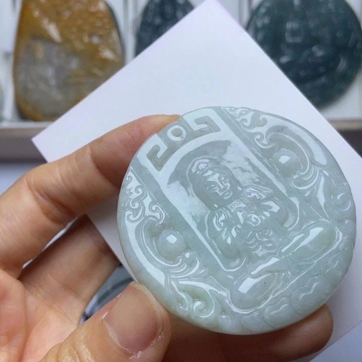 颈饰未镶嵌翡翠翡翠