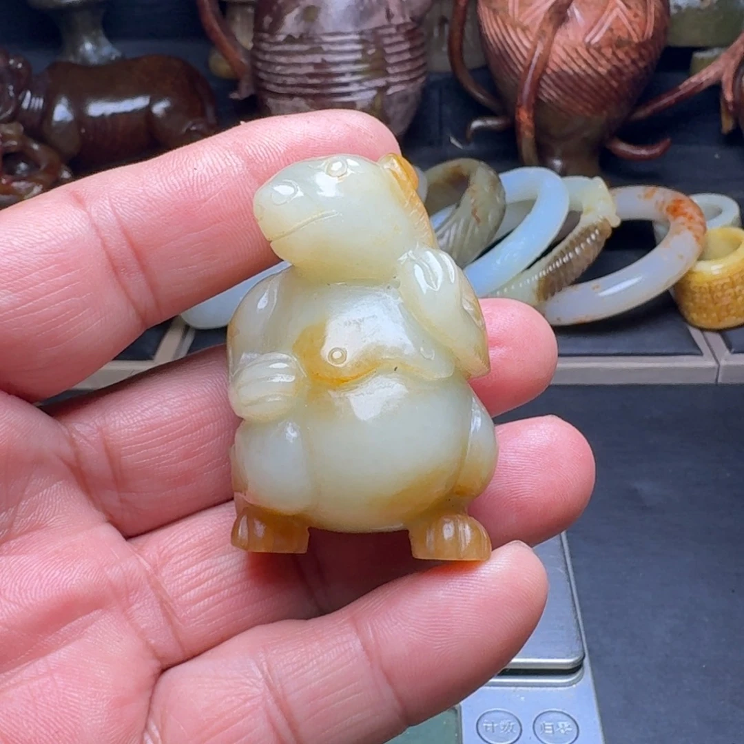 和田玉挂件未镶嵌恒*