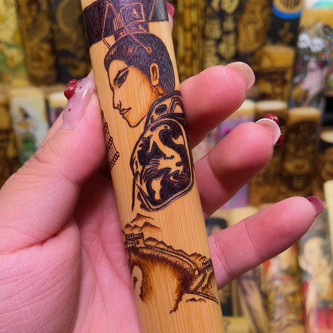 实心竹手工作品福利火刻