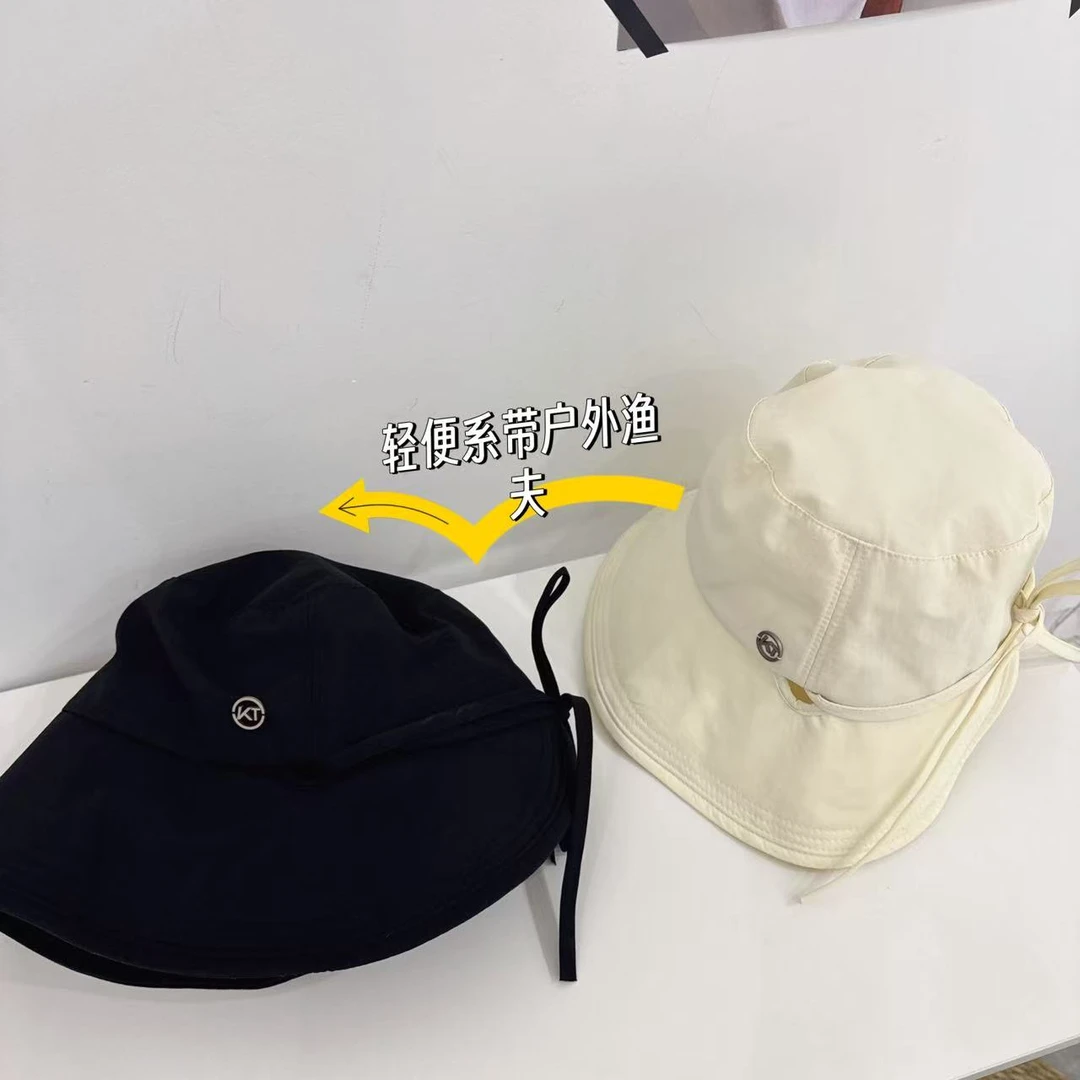 SHIJIU  轻便系带 户外渔夫帽 大帽檐！