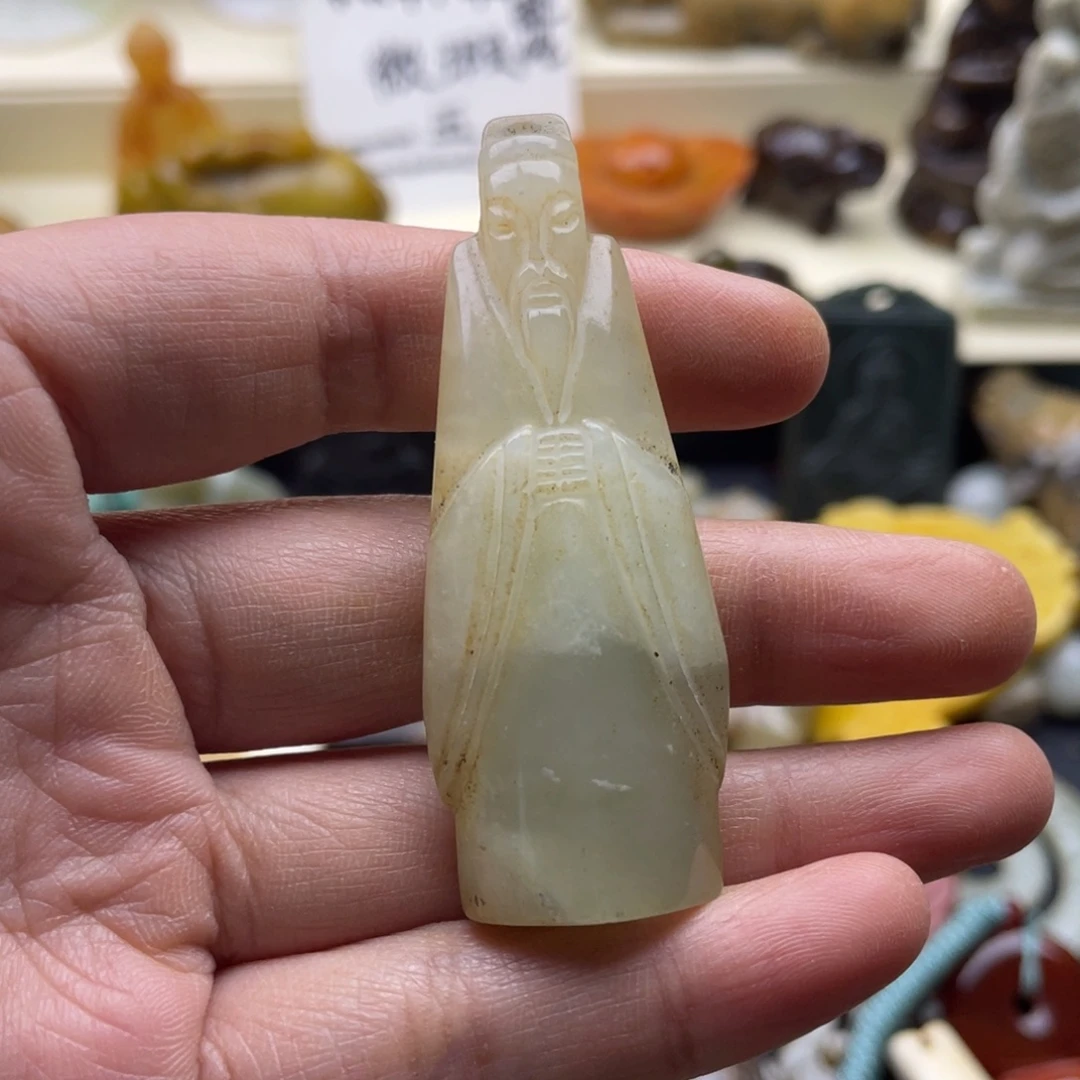 未镶嵌蛇纹石玉颈饰181