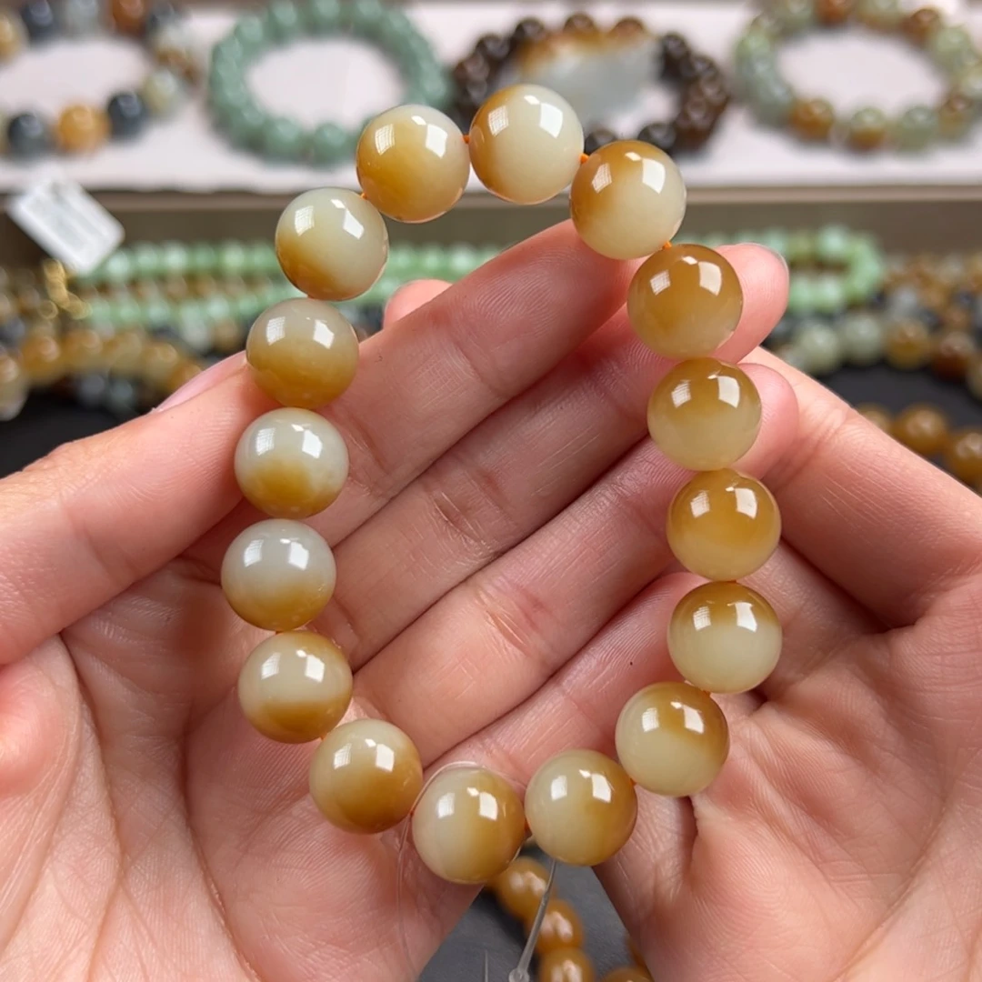 和田玉手链未镶嵌