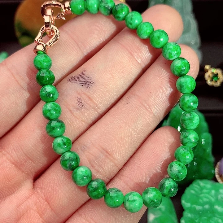 未镶嵌手链翡翠A货