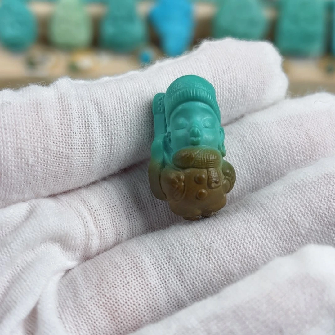 未镶嵌绿松石嘟嘟