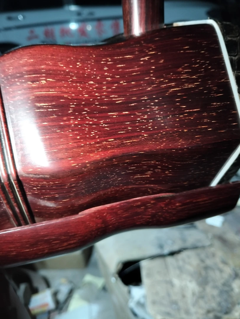 捡漏高端演奏琴爆满星金星大叶檀，专业演奏琴，值得收藏，配件齐全