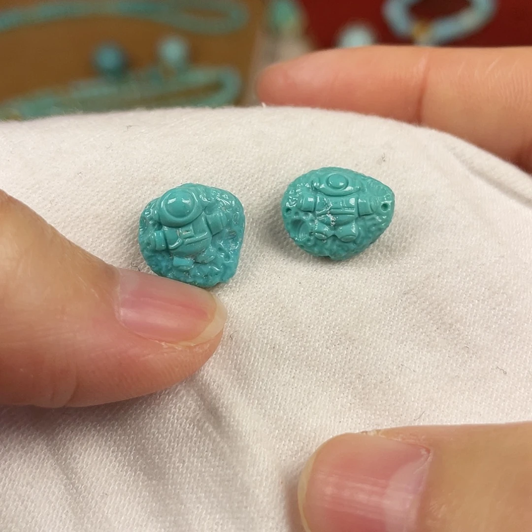 绿松石未镶嵌配饰
