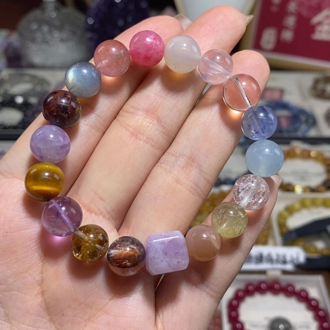 未镶嵌手串水晶多宝