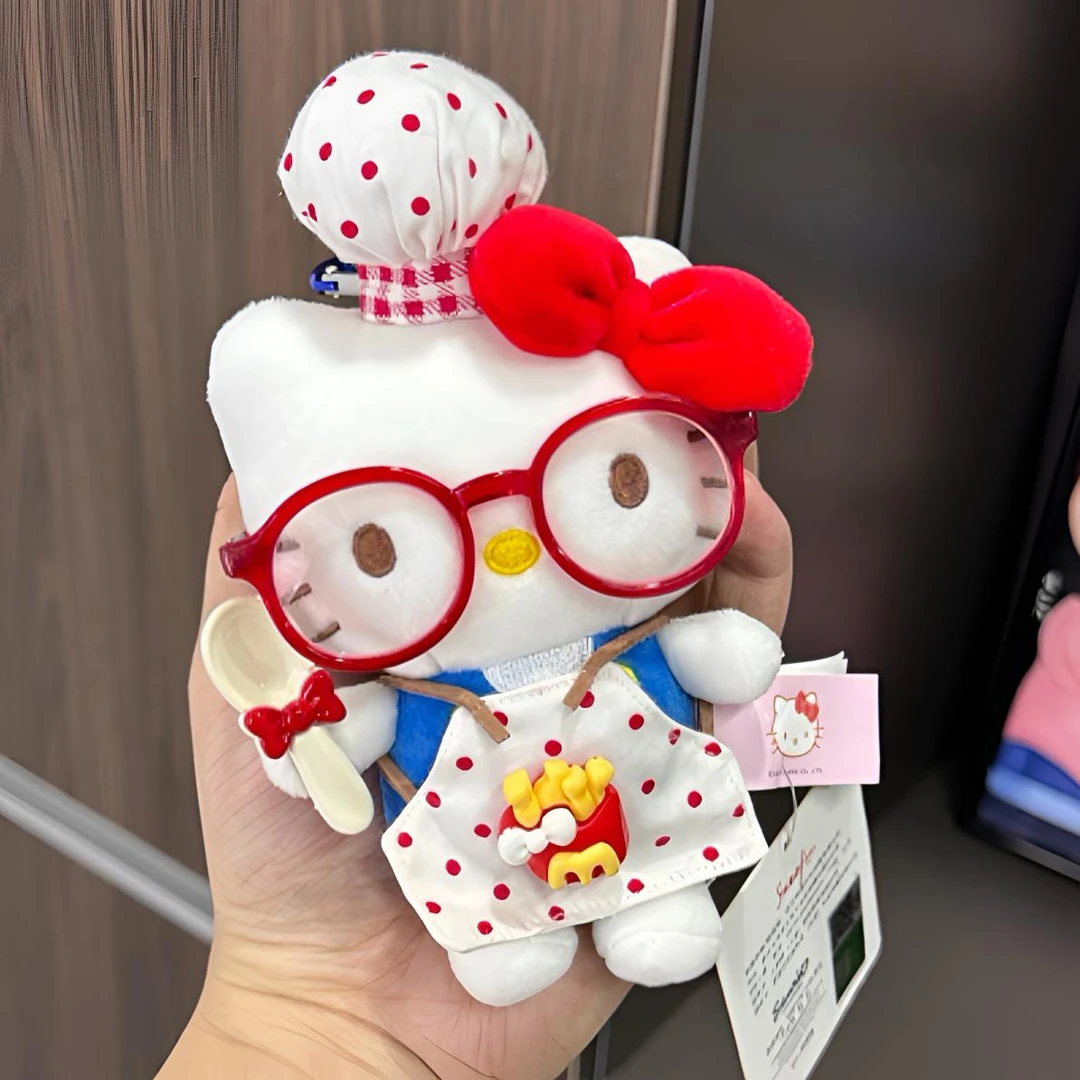 正版麦当当HelloKitty三丽鸥可爱包包挂件diy毛绒玩偶钥匙扣生日