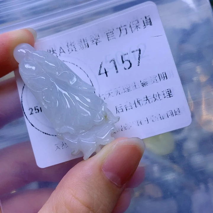 翡翠未镶嵌项圈翡翠