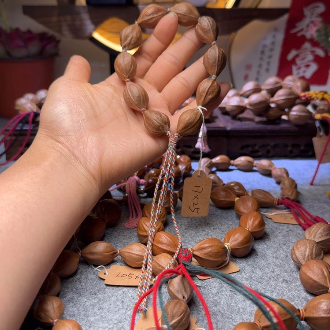 橄榄核手串曹*1725梅林铁核三面佛