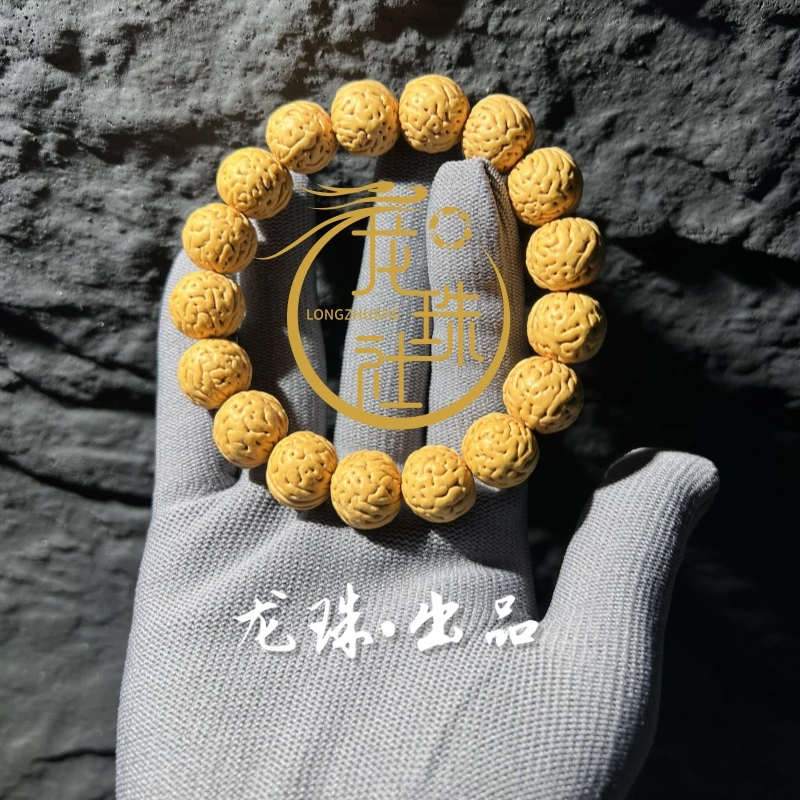 【龙珠社桃核】“粗纹肌肉”文玩桃核手串.全品（尺寸误差0.5mm之间）