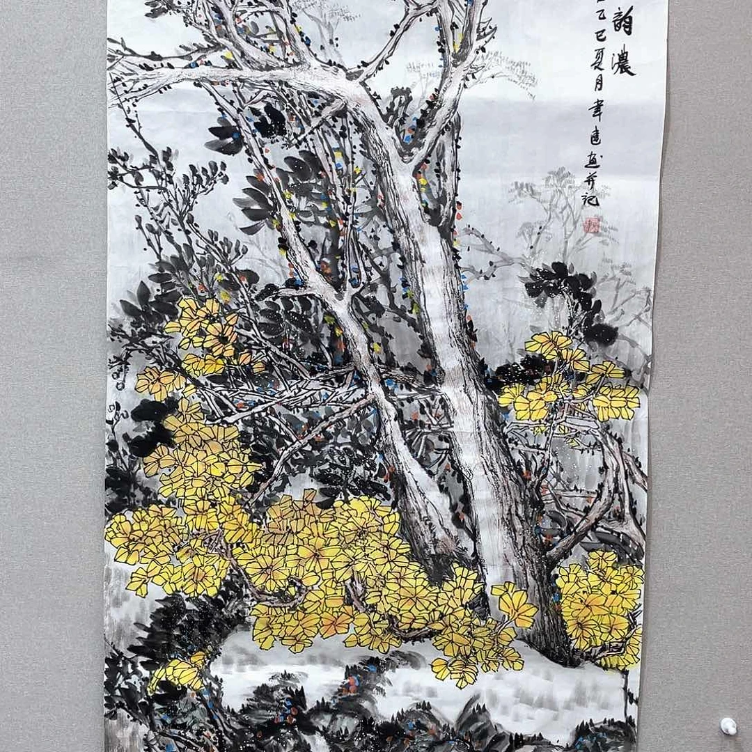 国画韦建老师作品欣赏