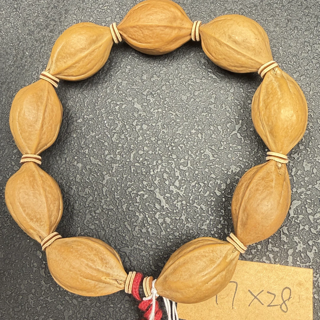 ZY铁核17-28梅林橄榄核小尺寸原皮素串男女通用手串