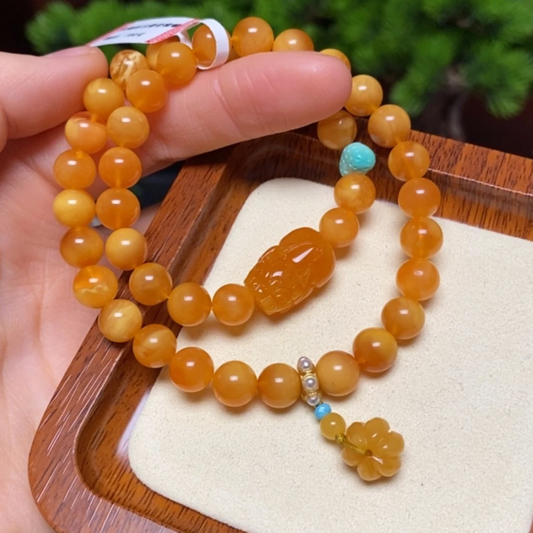 【闪购商品】手链蜜蜡未镶嵌手串