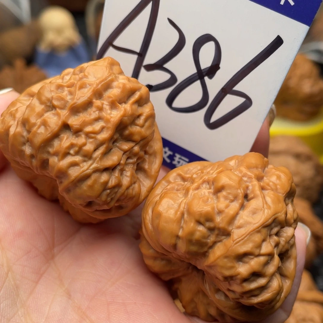 桃核把件蛤蟆头38