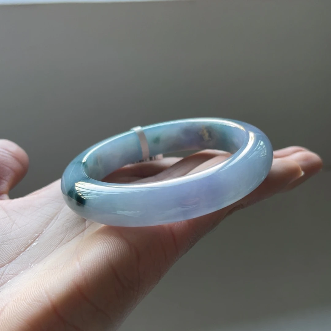 翡翠未镶嵌手镯54.4圈三天鉴赏期