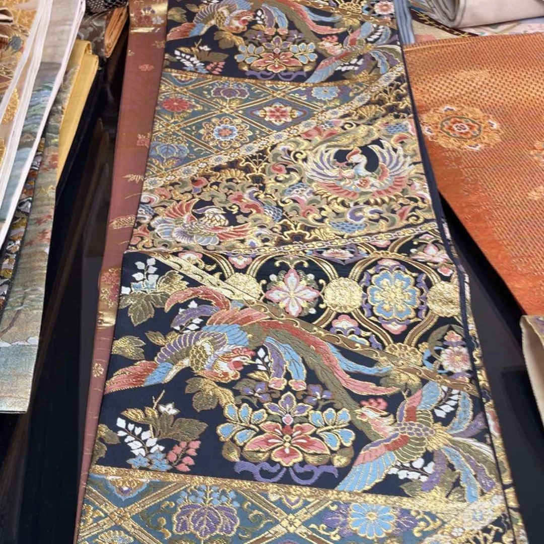 刺绣唐锦桑蚕丝正绢面料