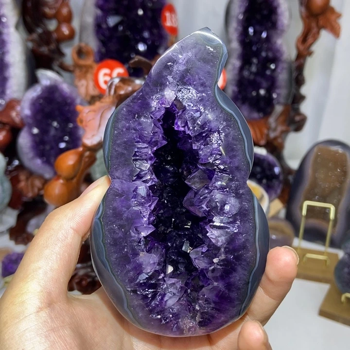 紫晶大型摆件（非配饰）未镶嵌